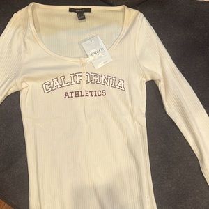 forever 21 right fitted long sleeve